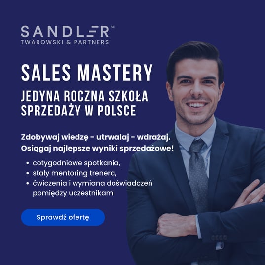 Rekrutacja do rocznej szkoły sprzedaży - Sales Mastery